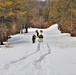 Fort McCoy Cold-Weather Operations Course Class 20-03 students practice snowshoeing, ahkio sled use