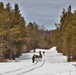 Fort McCoy Cold-Weather Operations Course Class 20-03 students practice snowshoeing, ahkio sled use