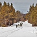 Fort McCoy Cold-Weather Operations Course Class 20-03 students practice snowshoeing, ahkio sled use