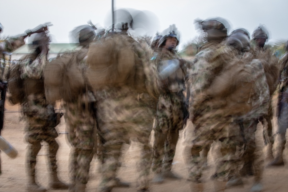 Moroccans hone tactical combat casualty care skills at Flintlock 20