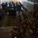 Splash! BLT 1/5 Marines disembark the USS Greenbay