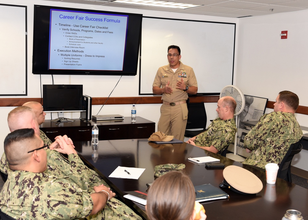 DVIDS - News - Navy Recruiting Region West visits with NRD San Antonio
