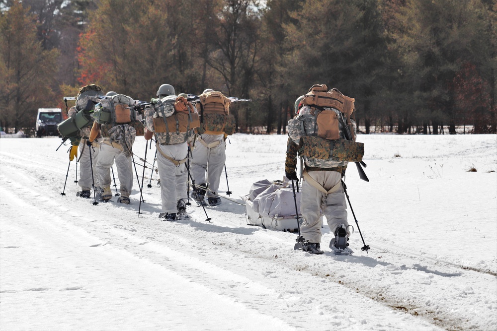 Cold-Weather Operations Course snowshoeing training operations