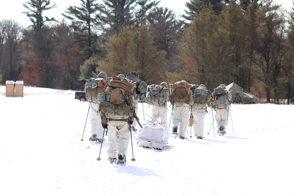 Cold-Weather Operations Course snowshoeing training operations
