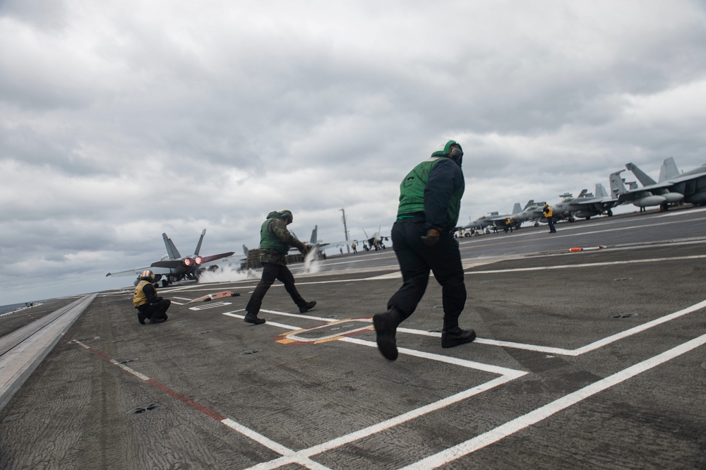 Ike Conducts Operations in the Atlantic