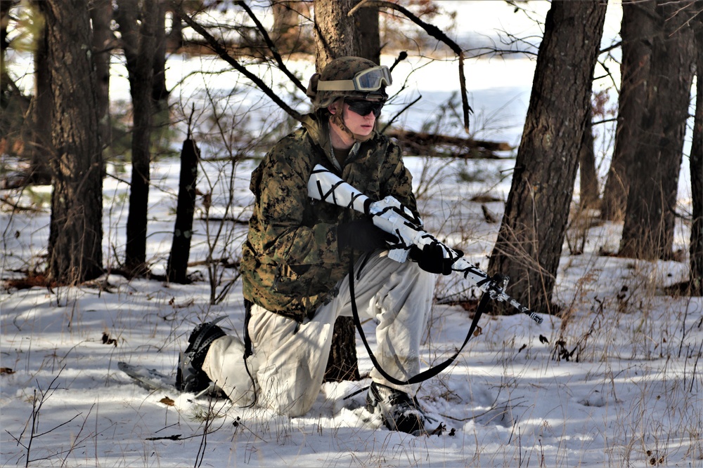 Cold-Weather Operations Course bivouac training operations at Fort McCoy