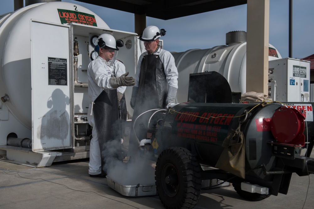 Leadership Rounds with 60th Logistics Readiness Squadron