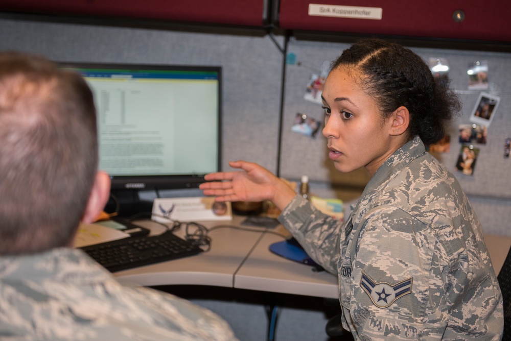 Leadership Rounds with 60th Logistics Readiness Squadron