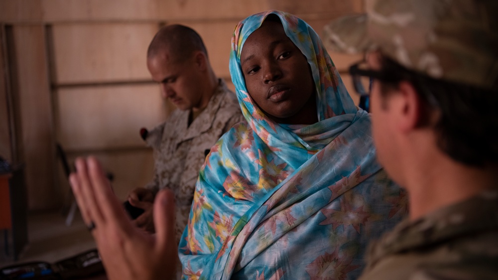 Tactical Combat Casualty Care Training in Mauritania