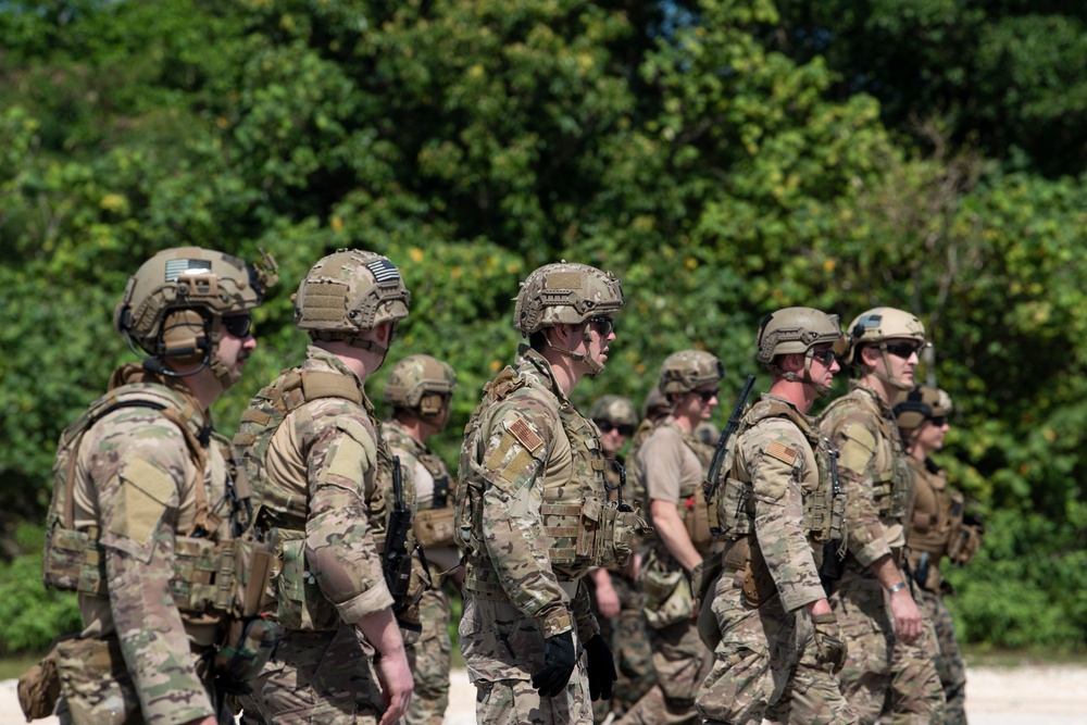 Rapid airfield damage repair exercise