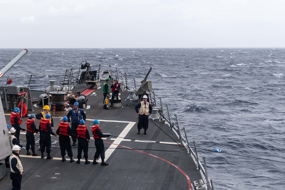 Truxtun Conducts Operations in the Atlantic