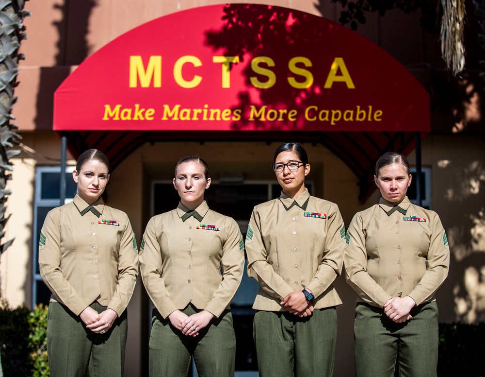 Four MCTSSA Marines set example for MCI-West