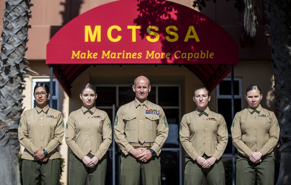 Four MCTSSA Marines set example for MCI-West