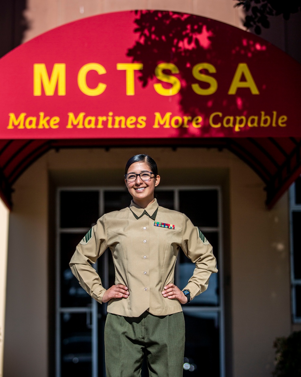 Four MCTSSA Marines set example for MCI-West