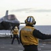 USS Makin Island launches F-35B's off the flight deck.
