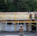 U.S. Navy Seabees with NMCB-5’s Detail Pohnpei continue construction on Sokehs Elementary School