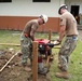 U.S. Navy Seabees with NMCB-5’s Detail Pohnpei continue construction on Sokehs Elementary School