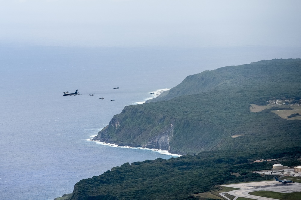 US, Japan Air Self-Defense Force, and Royal Australian Air Force Fly in Mass Formation