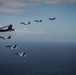 8-Ship Joint Coalition Aerial Formation Showcased during Exercise Cope North 20