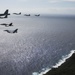 8-Ship Joint Coalition Aerial Formation Showcased during Exercise COPE North 20