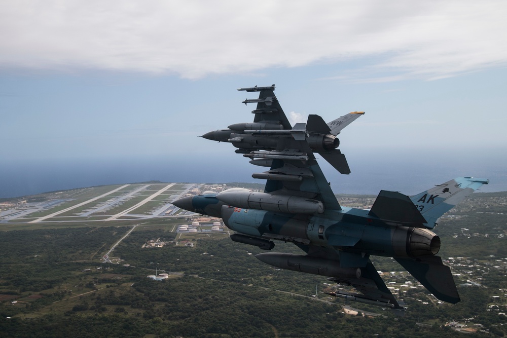 8-Ship Joint Coalition Aerial Formation Showcased during Exercise COPE North 20