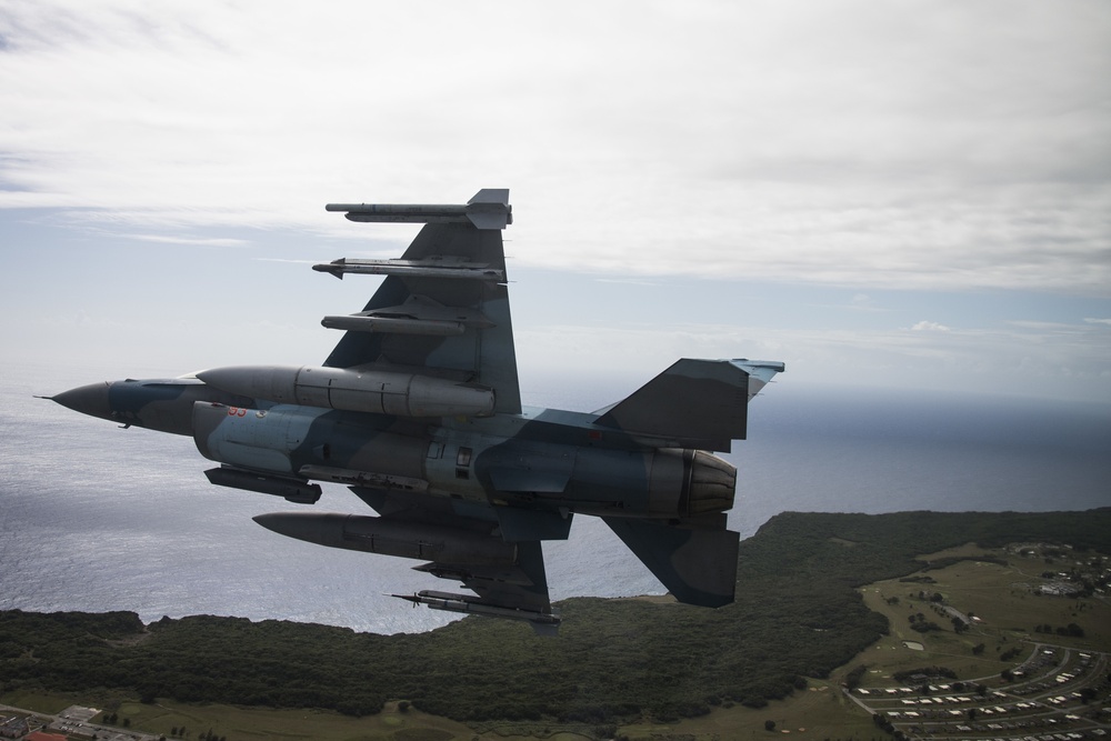 8-Ship Joint Coalition Aerial Formation Showcased during Exercise COPE North 20