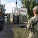 U.S. Navy Seabees with NMCB-5 replace a transformer at Kadena Airbase