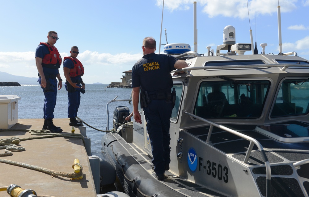 U.S. Coast Guard participates in Operation Kohola Guardian