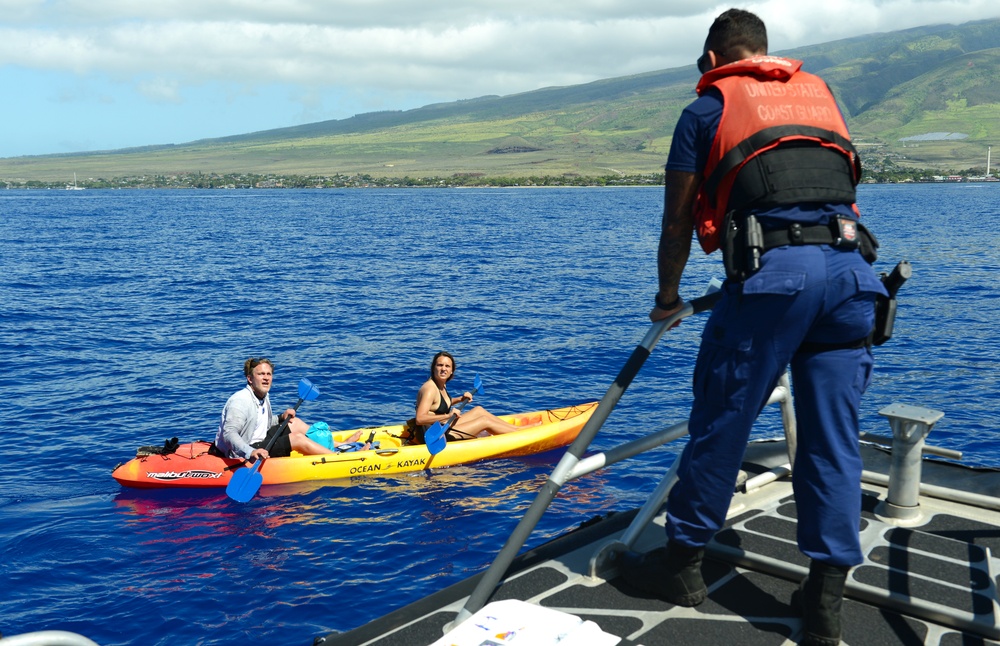 U.S. Coast Guard participates in Operation Kohola Guardian