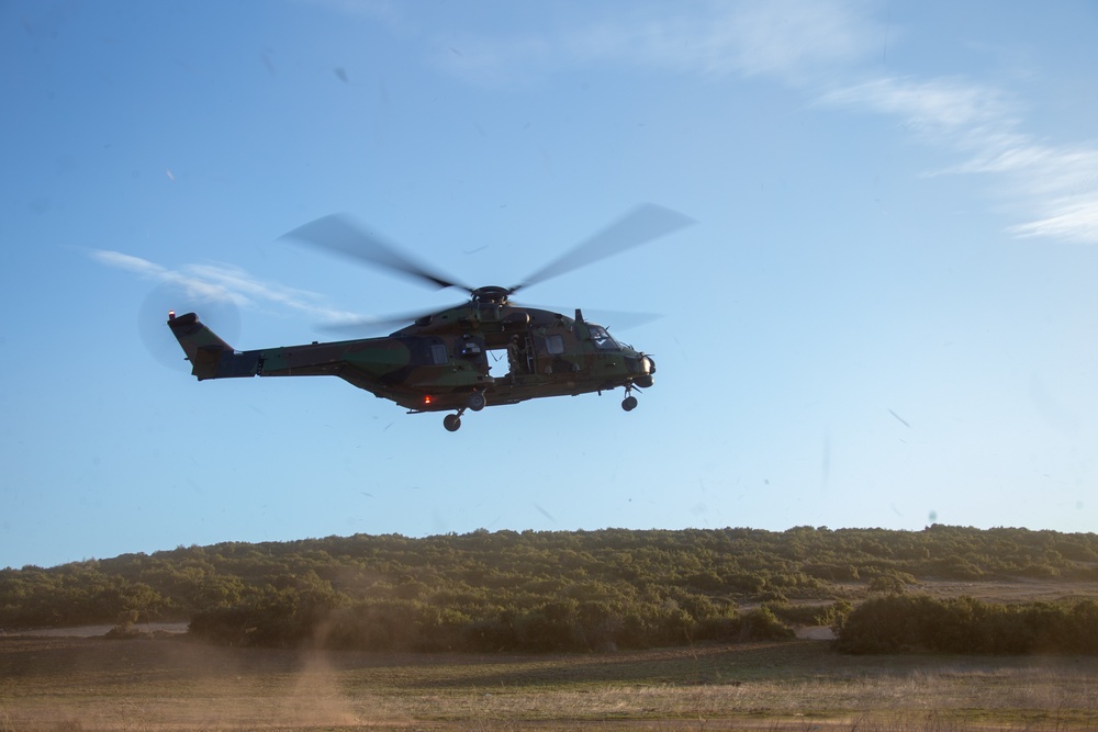 Lift off during Exercise Alexander The Great 2020