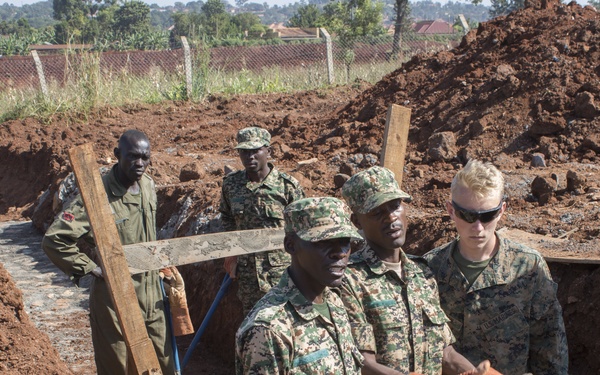 U.S. Marines Assist Uganda People's Defence Force