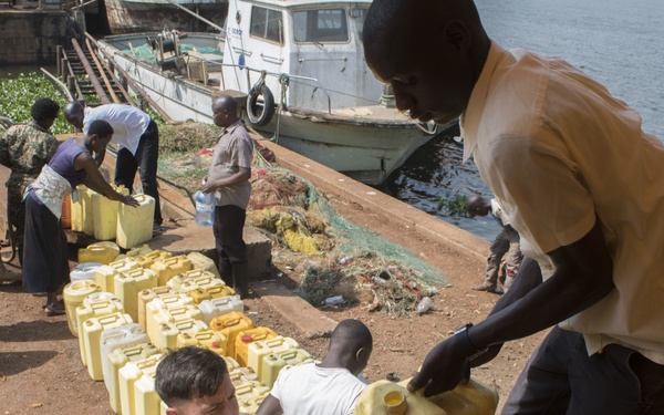 U.S. Marines Assist Uganda People's Defence Force