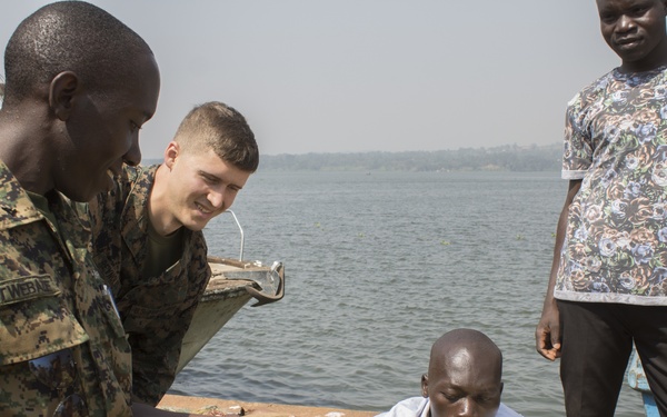 U.S. Marines Assist Uganda People's Defence Force