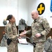 Deployed Illinois Soldier awarded the Commander’s Coin of Excellence