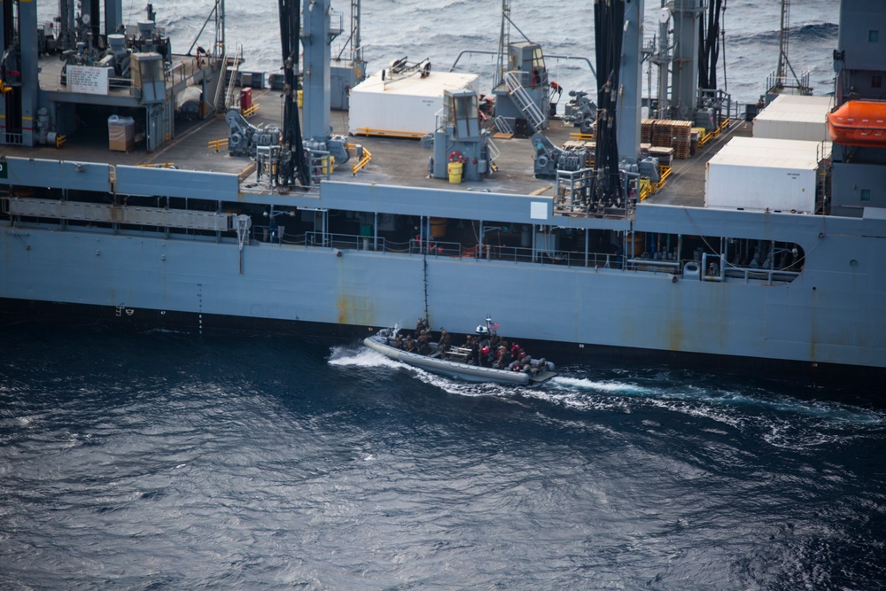 31st MEU MRF conducts VBSS training aboard USS Green Bay