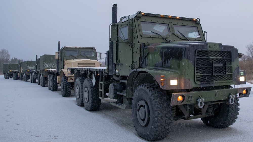 MCPP-N equipment staged in Vӕrnes