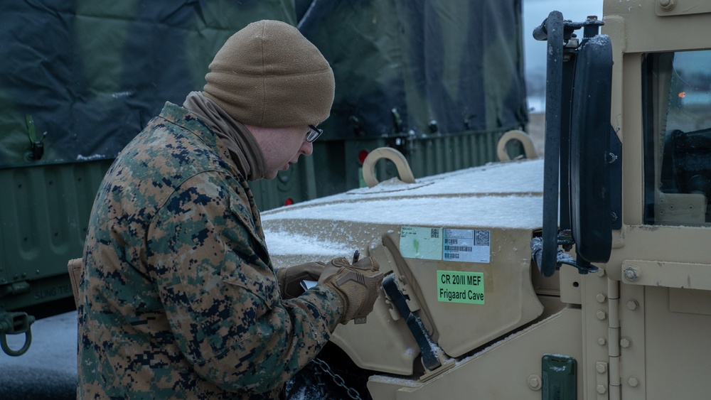 MCPP-N equipment staged in Vӕrnes