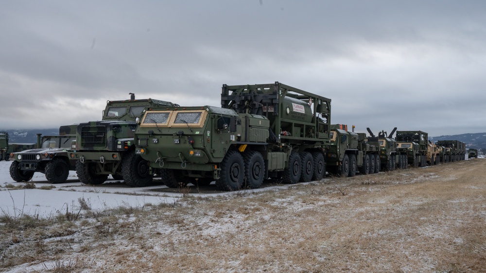 MCPP-N equipment staged in Vӕrnes