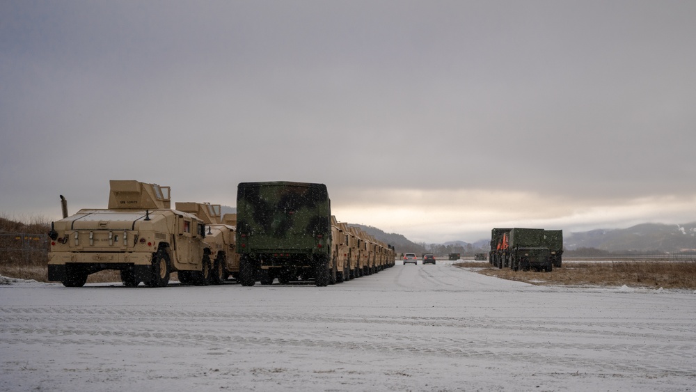 MCPP-N equipment staged in Vӕrnes