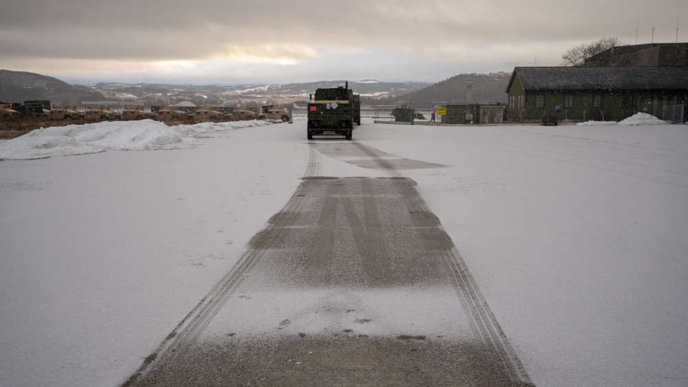 MCPP-N equipment staged in Vӕrnes