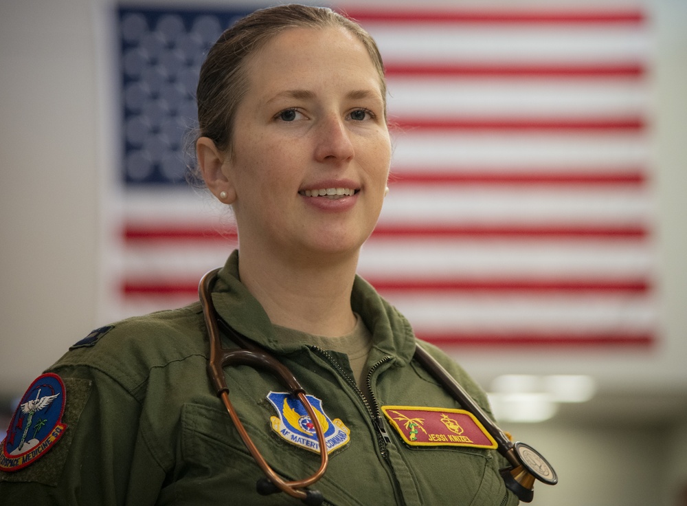 Hospital's aerospace nurse practitioner is first in AF