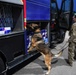 Defenders work with military working dogs