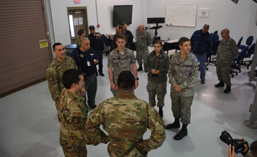 Joint Base Charleston gives tour to Civil Air Patrol