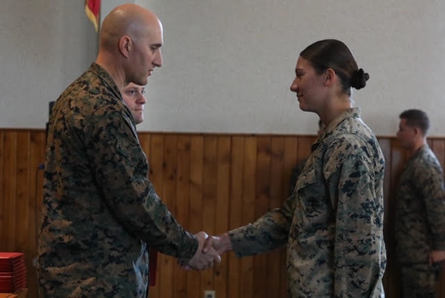 11th Marines Graduates their First Female Howitzer Section Chief Course