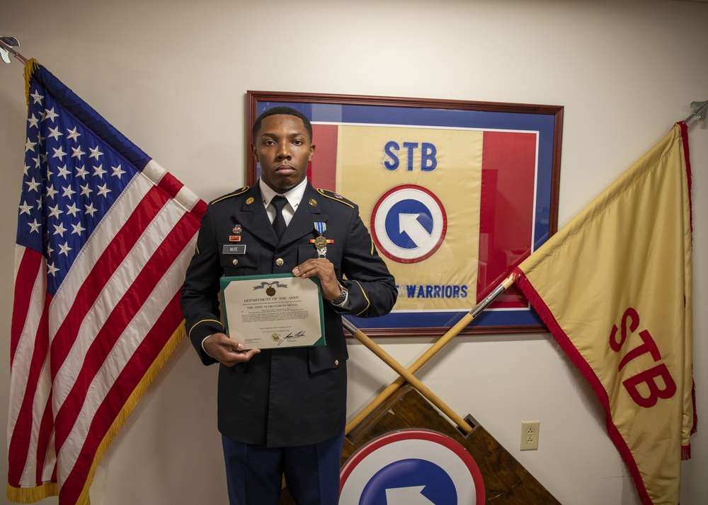 1st TSC Soldier of The Month Board