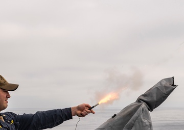 Flare and Laser Demonstration