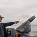 Flare and Laser Demonstration