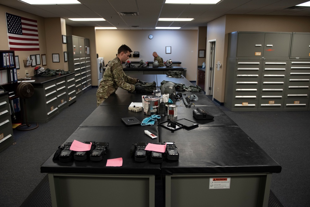 AFE Airmen inspect G-suits