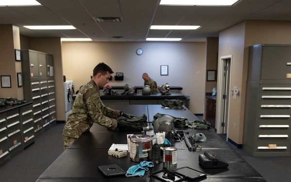 AFE Airmen inspect G-suits