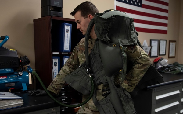 AFE Airmen inspect G-suits